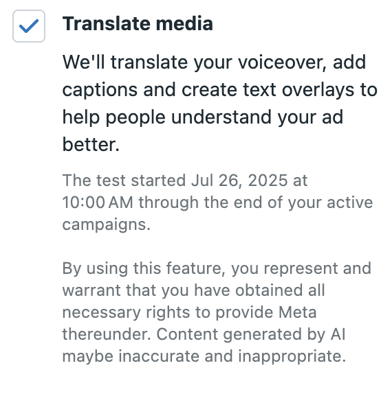 Translation media